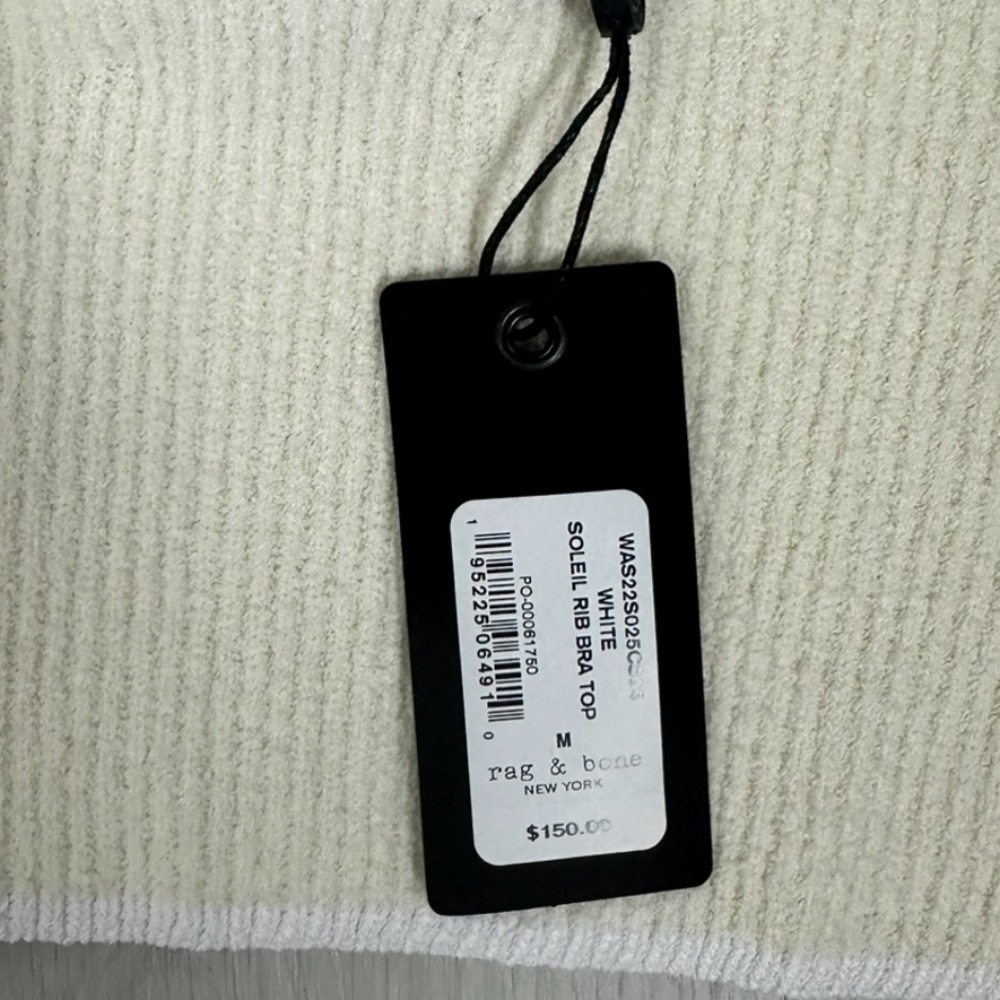 Rag & Bone Solei Rib Bra Top. - Picture 7 of 8